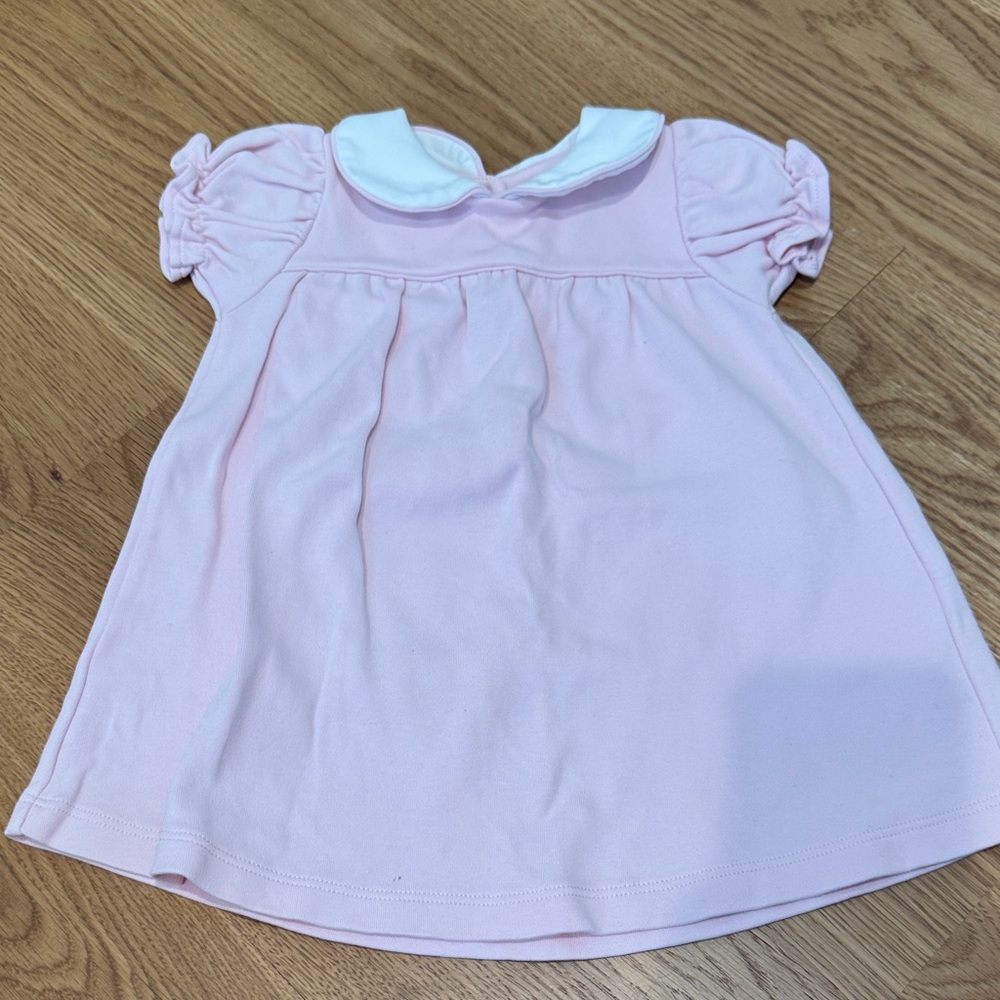The Beaufort Bonnet Company Light Pink Dress with White Collar
